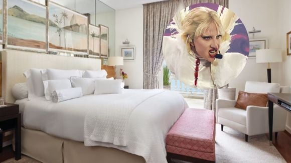 Piscina privativa, espumante e vista pro mar: os detalhes do quarto de Lady Gaga no Copacabana Palace