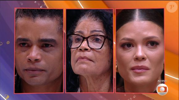 Diogo Almeida competiu no Paredão com a própria mãe, Dona Vilma, e Vitória Strada