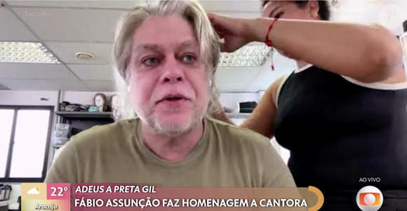 "Eu tinha 20 anos, a gente namorou um mês e pouco. Acho que ela tinha 17 ou 18. Tenho lembranças dela de várias coisas boas. Preta tem um sorriso inesquecível. Ela realmente contagiava todo mundo", disse Fábio Assunção