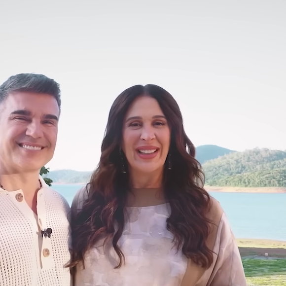 Claudia Raia e Jarbas Homem de Mello construíram a mansão durante a pandemia