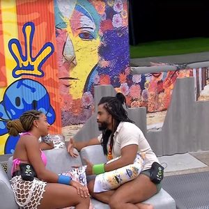 Diogo Almeida chamou Aline para eles conversarem sobre o romance que estão prestes a viver