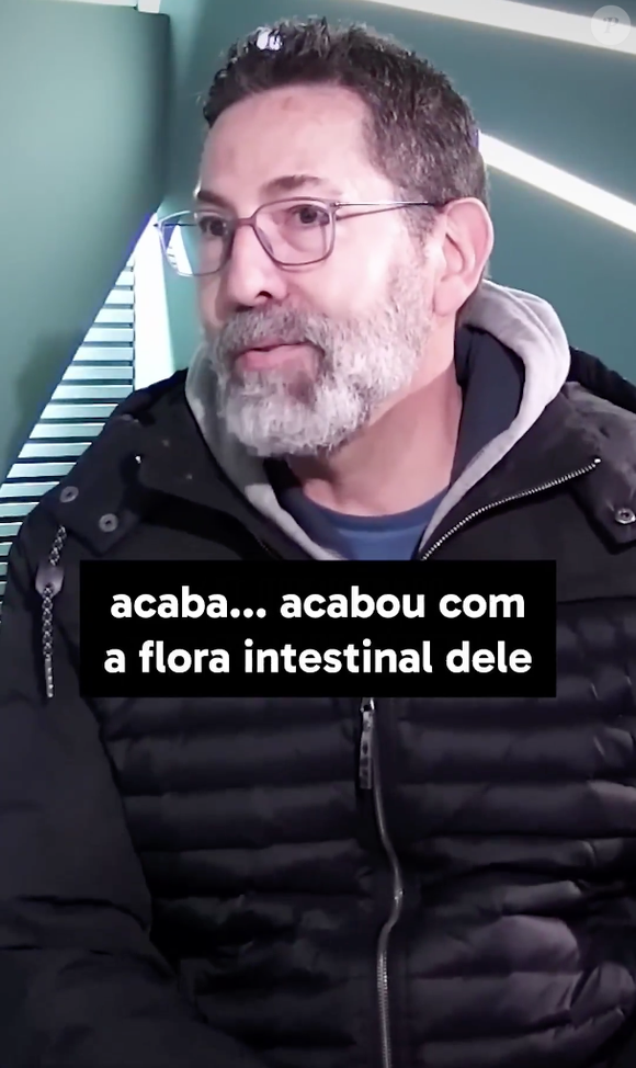 Segundo Gastón, Milei ficou com a flora intestinal comprometida devido a misturas frequentes de medicamentos com energético