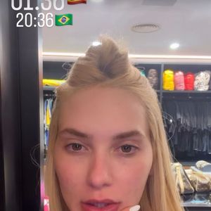 Virgínia explicou que o rosto cansado é porque acordou cedo e não dormiu à tarde
