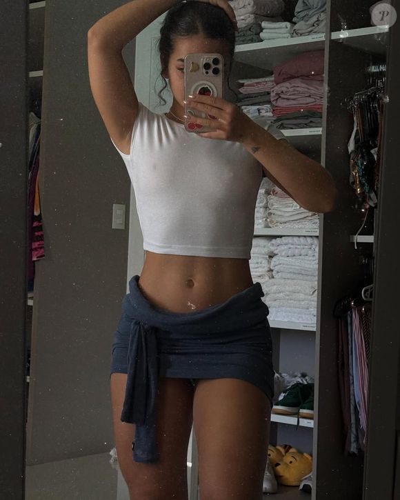 Mel Maia anunciou em janeiro o término do namoro com o surfista português João Maria.