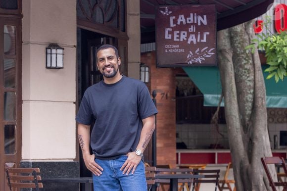 Ricardo Teodoro perdeu dez quilos e alterou completamente a alimentação. A intenção era justamente se afastar visualmente da imagem de Olavinho.