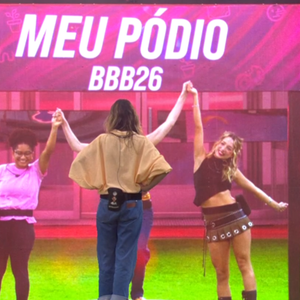 Na primeira semana do 'BBB 26', Ana Paula Renault escolheu Milena e Samira no pódio; desta vez, a veterana colocou Juliano no lugar da gaúcha