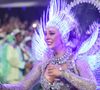 Emoção de Paolla Oliveira em último desfile como Rainha da Grande Rio se destacou em fotos