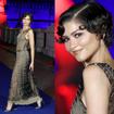 Zendaya transforma teia de aranha em luxo com vestido de cristais da Giorgio Armani na première de 'Homem-Aranha: Um Novo Dia' em Roma