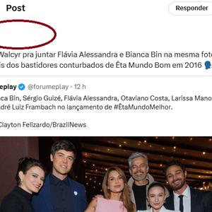 Foto de Bianca Bin e Flávia Alessandra juntas viralizou na web