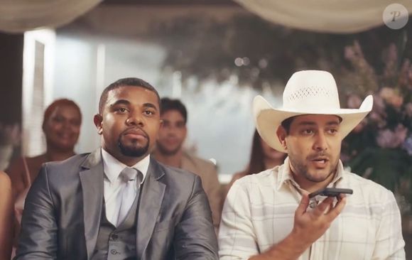 Ao lado de Davi Brito, Caio manda áudio para o amigo, Rodolffo, em especial do 'BBB 25'