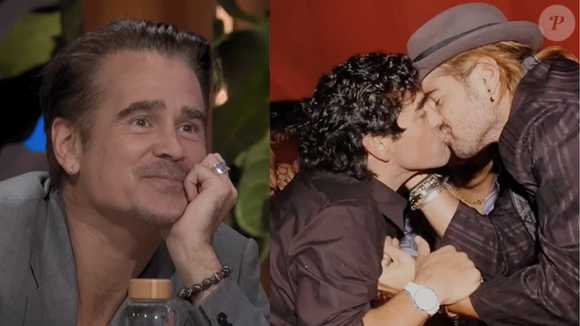 Durante participação no programa "After Hours", apresentado por James Corden, Colin Farrell relembrou o encontro inesquecível com Diego Maradona em 2005 e afirmou que o beijo entre os dois foi apenas uma demonstração de admiração pelo maior ídolo de sua infância.