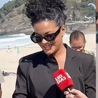 Soberba ou sensata? Bella Campos, a Maria de Fátima de 'Vale Tudo', toma atitude inesperada com repórter e divide opiniões na web