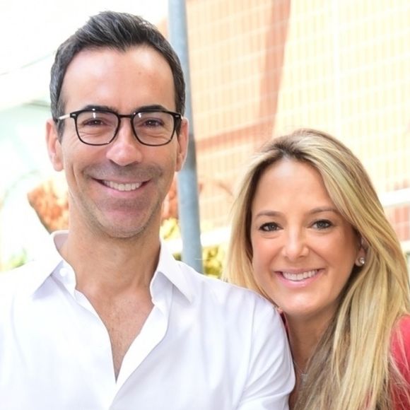 Ticiane Pinheiro é casada com o jornalista César Tralli.