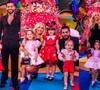 ‘Volta mais esperada que a Copa’: Virgínia e Zé Felipe posam juntos em festa da filha e web implora por reconciliação