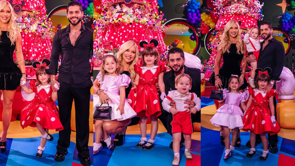 ‘Volta mais esperada que a Copa’: Virgínia e Zé Felipe posam juntos em festa da filha e web implora por reconciliação