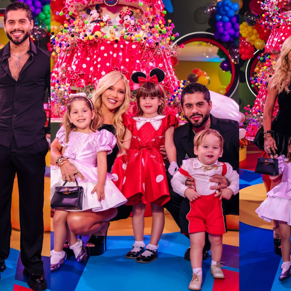 ‘Volta mais esperada que a Copa’: Virgínia e Zé Felipe posam juntos em festa da filha e web implora por reconciliação