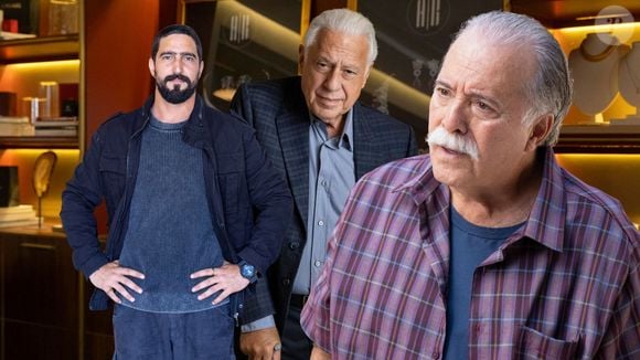 Espírito de Arthur Brandãopode aparecer em 'Quem ama cuida' após Heitor e Otoniel se unirem em investigação sobrenatural para saber quem matou o empresário