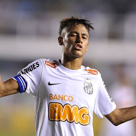 Neymar no Santos: jogador ganhou seis títulos no time, incluindo uma Libertadores