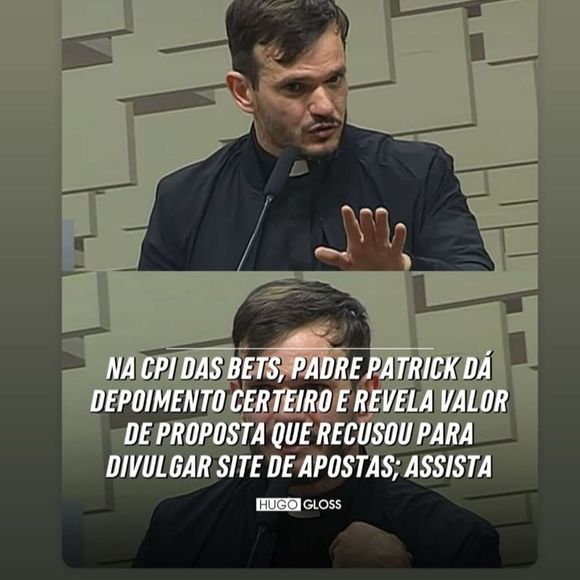 Postagem compartilhada nos stories de Margareth Serrão.