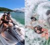 Tudo começou quando Ana Castela surgiu fazendo manobras radicais com um amigo em um jet ski