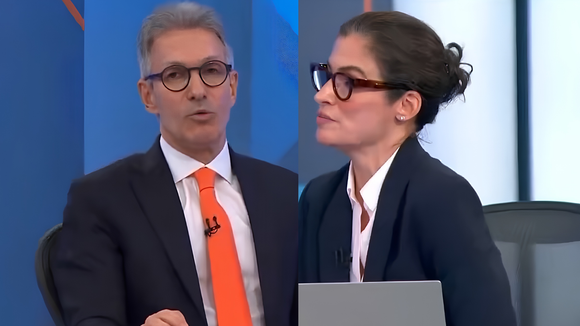 Renata Vasconcellos dá 'invertidas' em Romeu Zema e vira estrela da web em sabatina na Globo: 3 momentos em que jornalista colocou candidato contra a parede