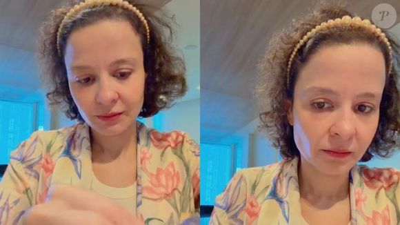 Visual diferente de Maiara, com os cabelos ainda curtos e em transição, deixou o público chocado