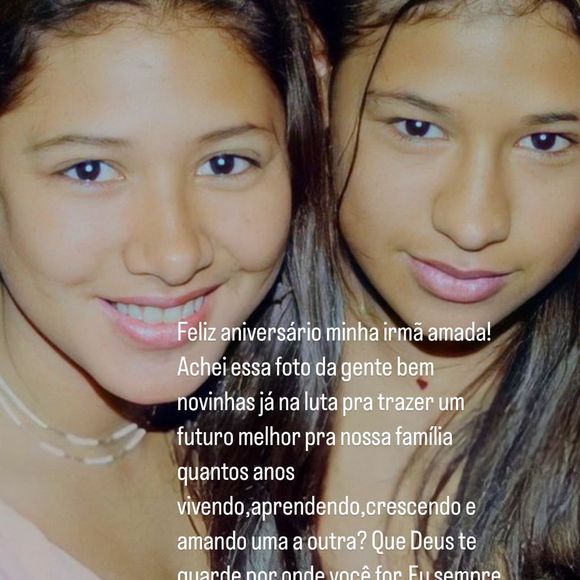 Simone e Simaria apareceram juntas em uma foto antiga