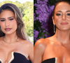 Quem vestiu melhor? Ticiane Pinheiro repete vestido com decote profundo usado por Simone Mendes no Grammy Latino. Veja fotos!