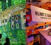 A exposição conecta o universo de Gustav Klimt com a arquitetura orgânica e revolucionária de Antoni Gaudí, dois dos maiores nomes das artes do fim do século XIX e início do século XX