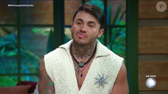 Wallas foi eliminado de A Fazenda 17