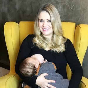 Além de Aurora, Mari Bridi e Rafael Cardoso também são pais de Valentim, nascido em 2018