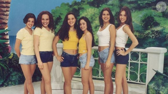 Fernanda Vasconcellos foi assistente de palco do extinto 'Fantasia', em 1998, no SBT