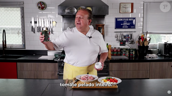 Érick Jacquin ensinou em seu canal do YouTube a preparar um clássico frango à basquaise