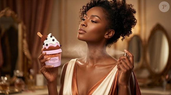 Parte da nova seleção da Lattafa para o mercado brasileiro, o Harlequin Cream segue a proposta gourmand ao combinar baunilha, chocolate, morango, waffle e cacau em uma fragrância de 75 ml.