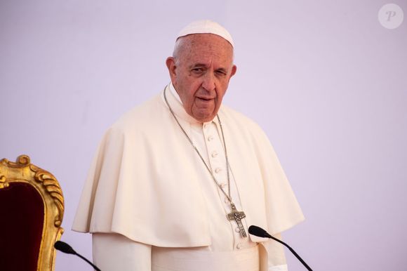 2019: Papa Francisco durante uma convenção em Nápoles, na Itália