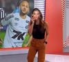 Apresentadora da Globo usa máscara de Bruna Marquezine ao vivo, incita provocação de torcida do Sport contra Neymar e web detona: 'Vergonhoso'