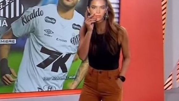 Apresentadora da Globo usa máscara de Bruna Marquezine ao vivo para provocar Neymar e web detona: 'Vergonhoso'. Entenda!