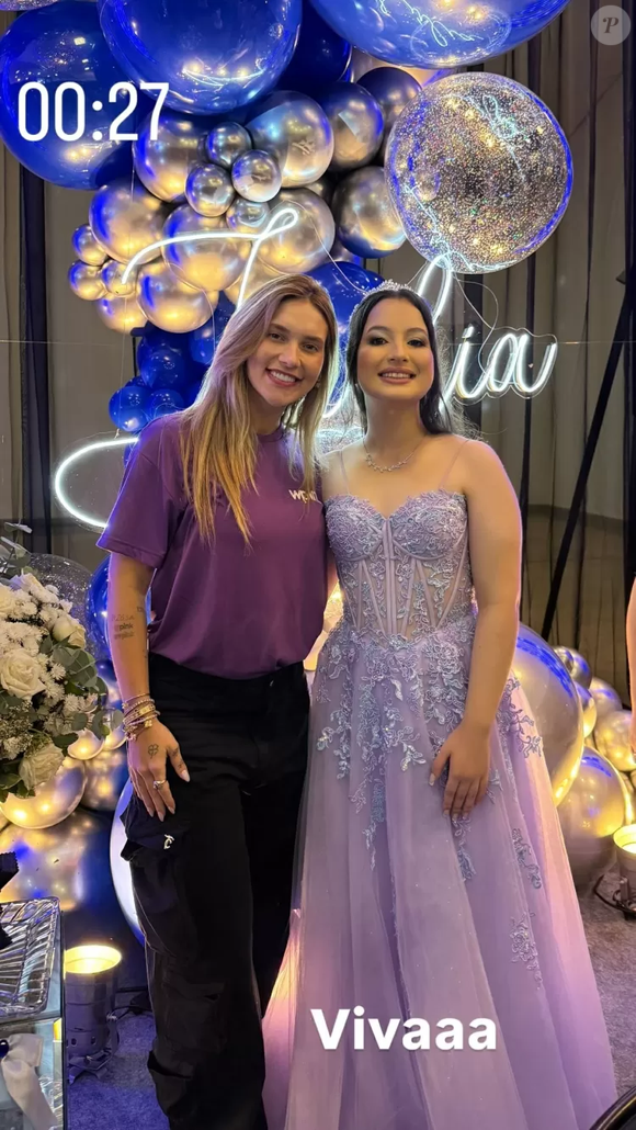 Virgínia Fonseca foi atacada por comparecer a uma festa de 15 anos com calça e camiseta