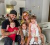 Virginia e Zé Felipe são os pais de Maria Alice, Maria Flor e José Leonardo