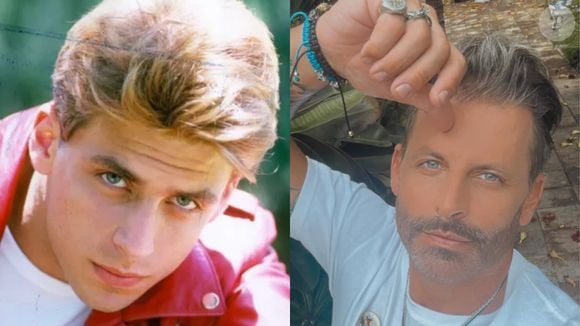 Antes e depois dos galãs da Globo: Henri Castelli fez sua estreia em 'Pecado Capital', em 1998. Na foto ele aparece em 'Esplendor', no ano 2000