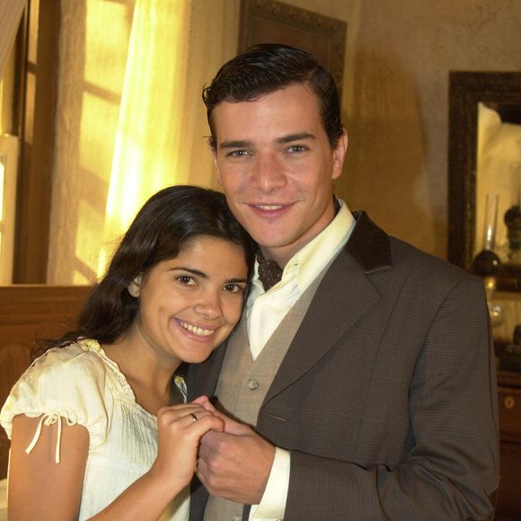 Daniel de Oliveira e Vanessa Giácomo são vistos na reprise da novela 'Cabocla' (2004)