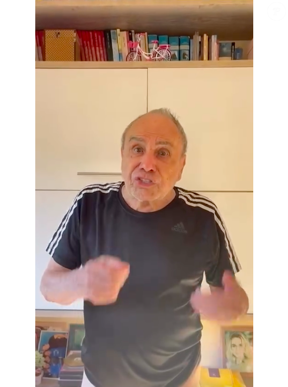 Stênio Garcia afirmou que está sofrendo com crises financeiras e sendo ajudado pela família da esposa, Mari Saade