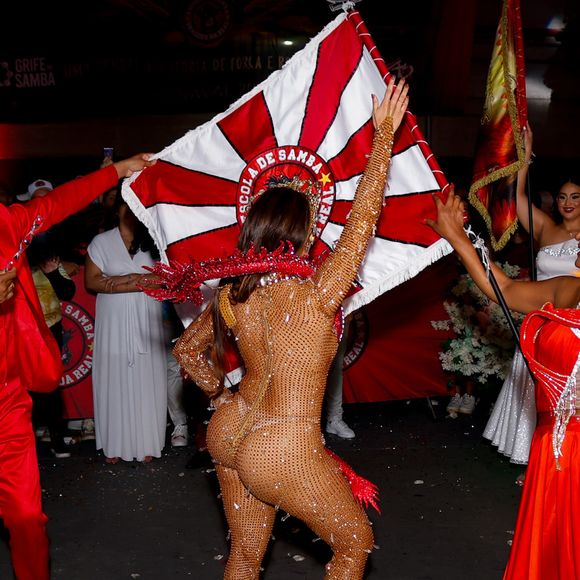 Lexa já está ensaiando para o Carnaval 2026