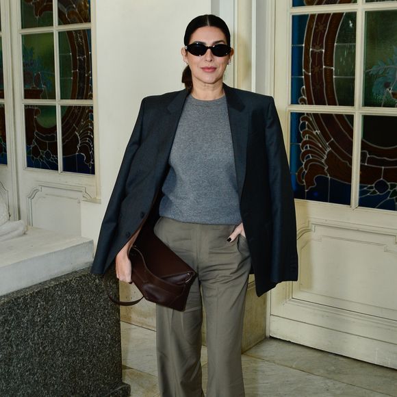 Fernanda Paes Leme no desfile de moda da Mondepars, grife de Sasha Meneghel