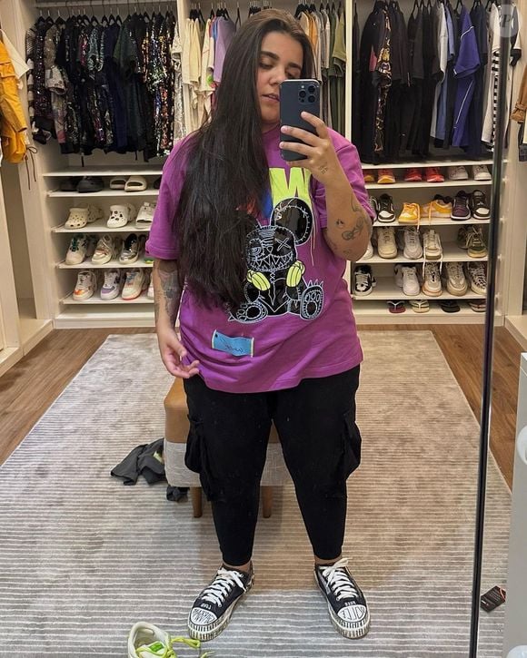 Yasmin Santos realizou uma cirurgia bariátrica em novembro de 2023