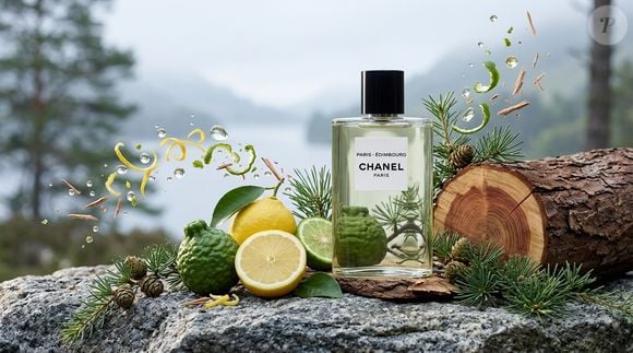 O perfume da Chanel inspirado na Escócia aposta na combinação de limão, bergamota e cedro para criar uma fragrância fresca e sofisticada