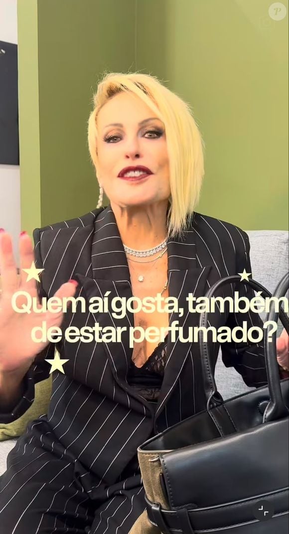 A apresentadora Ana Maria Braga, aos 77 anos, revelou uma de suas escolhas de perfumaria para começar as gravações da segunda temporada de 'Chef de Alto Nível'. Em um vídeo publicado em seu perfil no Instagram, a comunicadora mostrou a fragrância escolhida para a ocasião e explicou por que considera o aroma uma boa opção para os dias quentes