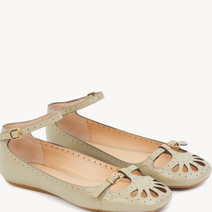 Sapatilha verde-hortelã “Bailarina Enevoada” da Chloé