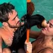 Amor em alto-mar! Bruna Marquezine e João Guilherme surgem juntos em passeio paradisíaco e web reage: 'Família linda'