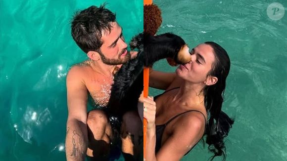 Bruna Marquezine e João Guilherme passaram juntos a virada do ano em Alagoas